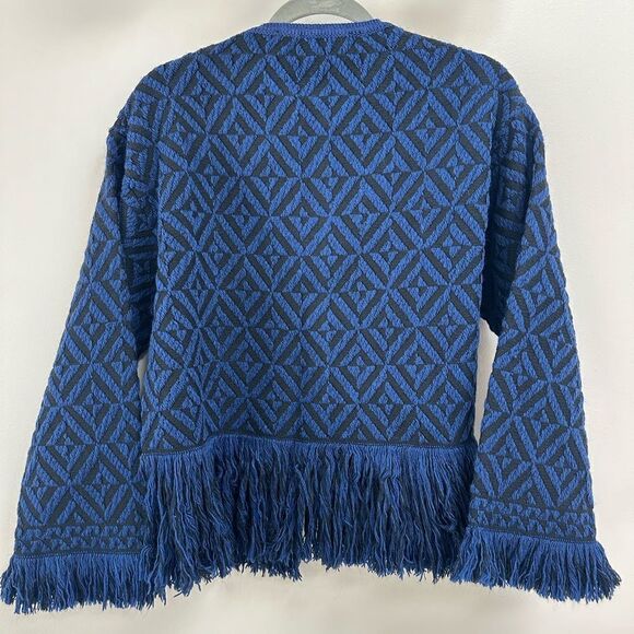 Italian designer Angela Davis Oversized Knit Sweater Jacket wool/alpaca - Picture 1 of 6